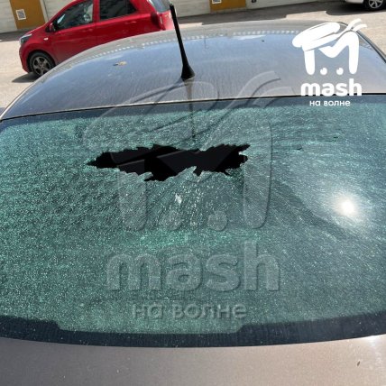 Побите лобове скло у Севастополі