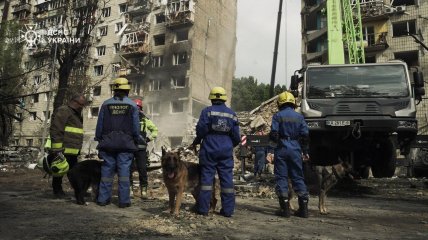 Руины дома в Киеве